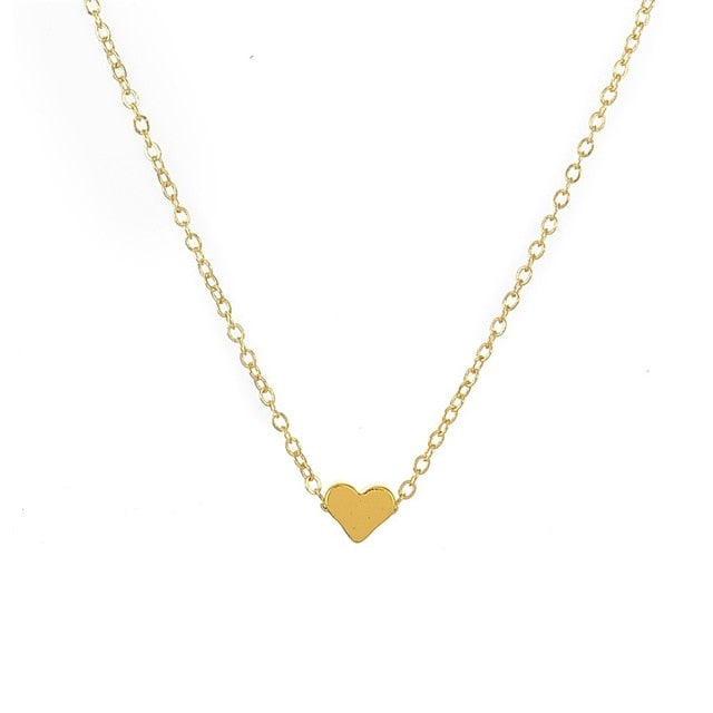 ZCHLGR Simple Boho Gold Silver Chain Beads Choker Necklace Women Layerd Chocker Necklaces For Women collier collares Necklace