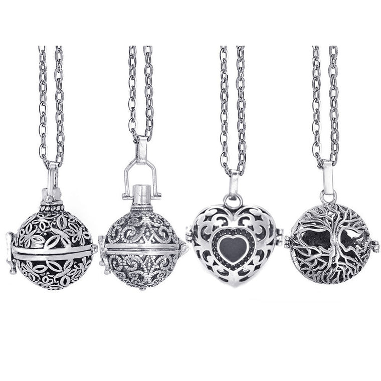 Dropshipping Antique Silver Color Vintage Pendant Necklace for A M